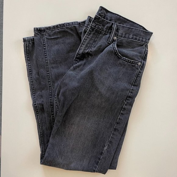 Levi's 514 Black Straight Leg Jeans - Picture 2 of 9